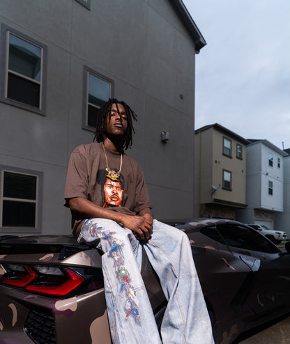 "Free Sosa" Big Face Tee