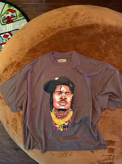 "Free Sosa" Big Face Tee