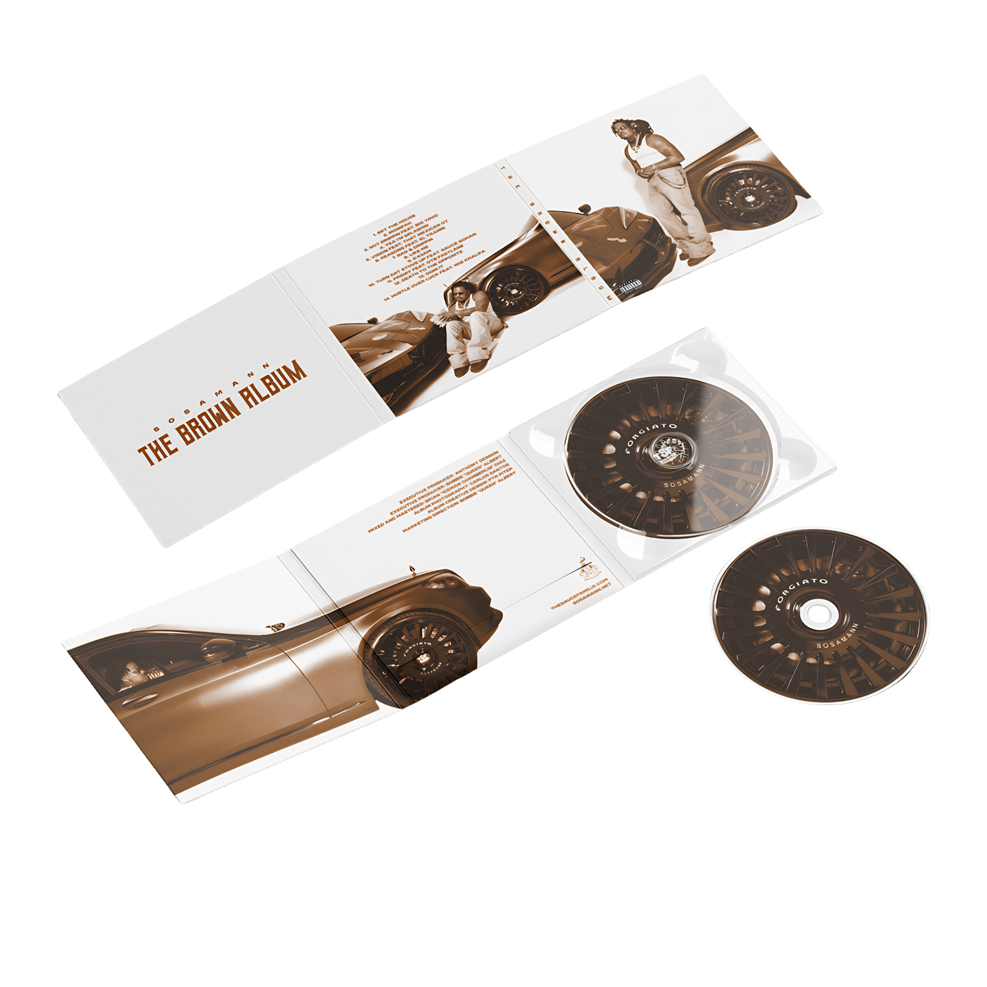 Sosamann the sauce familia the brown album cd