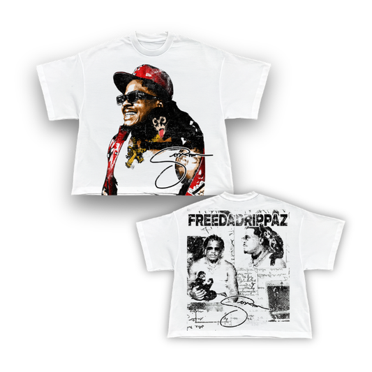 "Free Da Drippaz" Big Face Tee