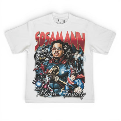 "Mann Family" Superhero Tee